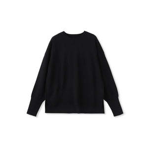 【WEB限定】ベーシックウールクルーネックニット≪洗える≫