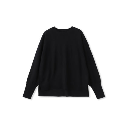 【WEB限定】ベーシックウールクルーネックニット≪洗える≫