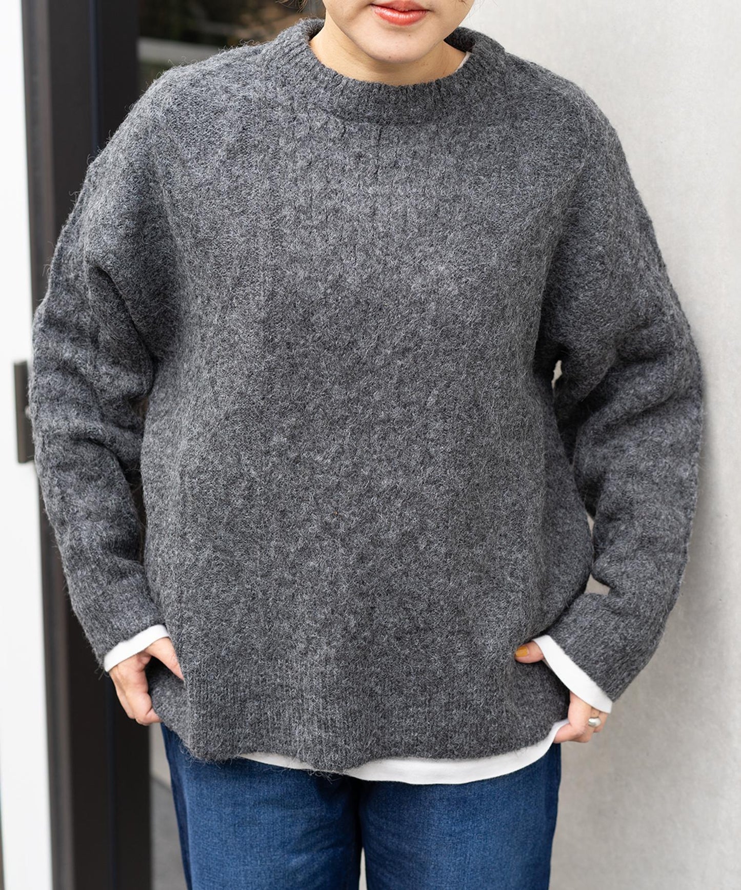 ケーブルニット