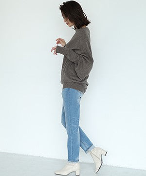 【WEB限定】大人フィットな脚長スリムストレート