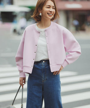 撥水ストレッチ ルーズワイドデニム