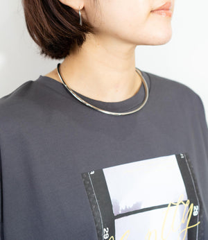 【接触冷感】ラウンドテールフォトTシャツ