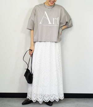 【接触冷感】ショートロゴTシャツ