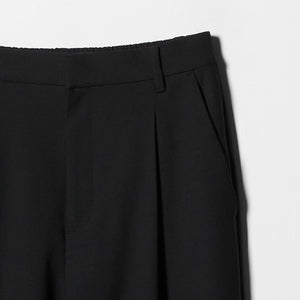 タックテーパードパンツ ウォッシャブル