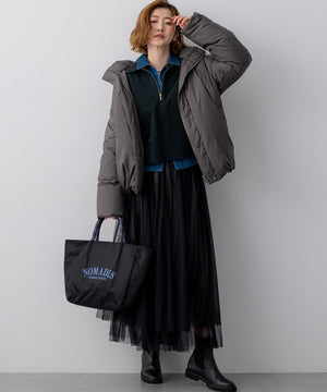 ステッチレス フーデット ダウン