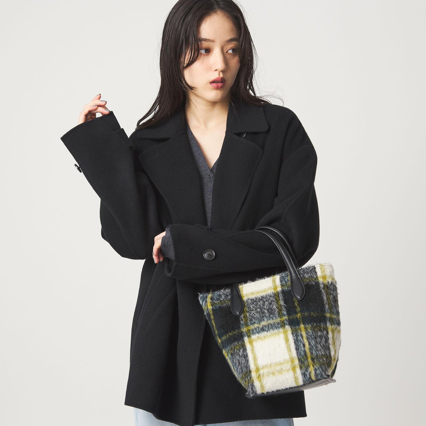 2WAY クロスチェック トートバッグ