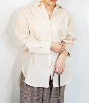カシュクールマニッシュシャツ
