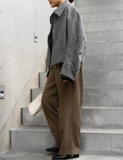 ワイドストレートパンツ