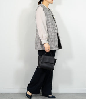 ファンシーメランジベスト