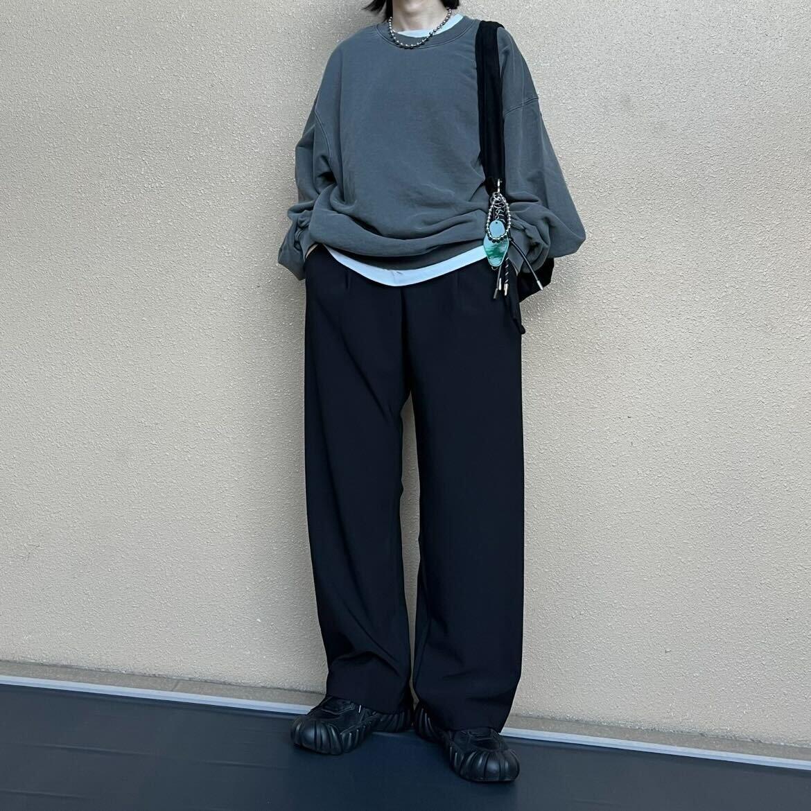 ピグメントビッグスウェット