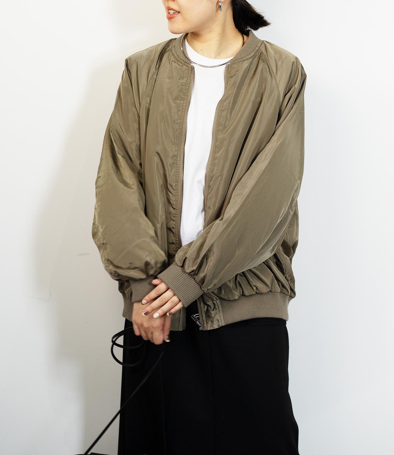 ギャザーボリュームブルゾン