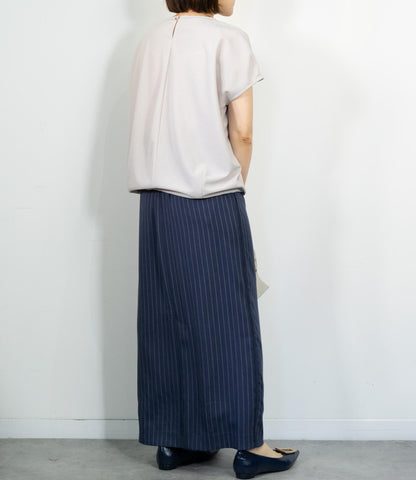 【10万人の正解シリーズ】コクーンシルエットボートネックカットソー