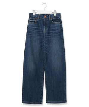 23区DENIM ストレッチ ワイドパンツ