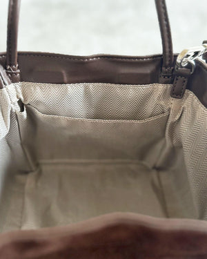 2WAYスエードバッグ