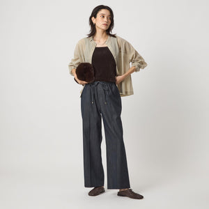 シアー フロッキー タンクトップ