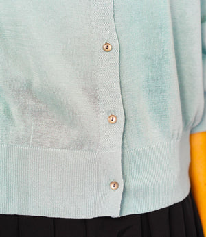 2wayコットンカーディガン