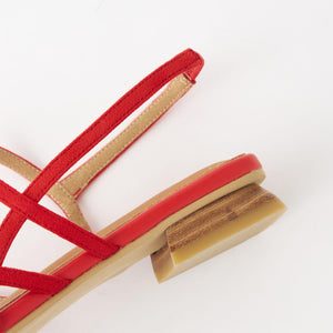 ナロウベルト トングサンダル（2.5cmヒール）