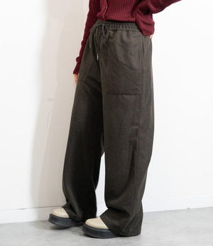 ウールライクあったかパンツ