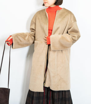 フェイクファームートンアウター