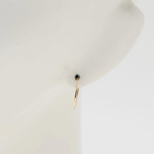 K10 パイプ オーバル フープピアス