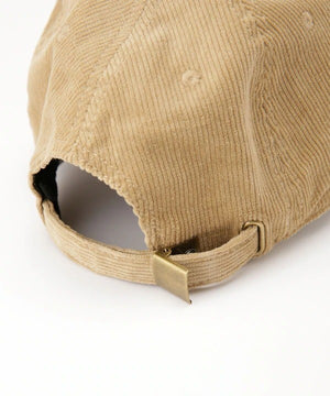 コーデュロイキャップ