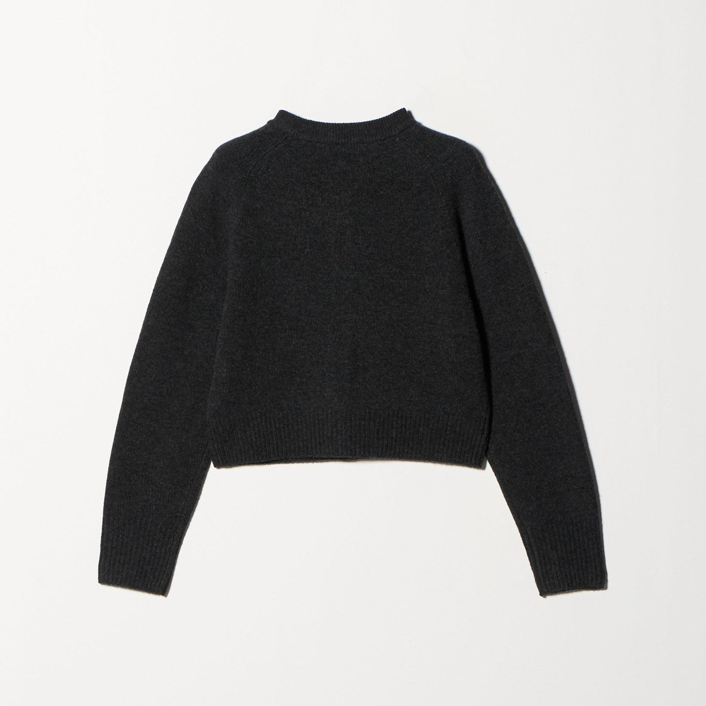 ウールニット ショートカーディガン