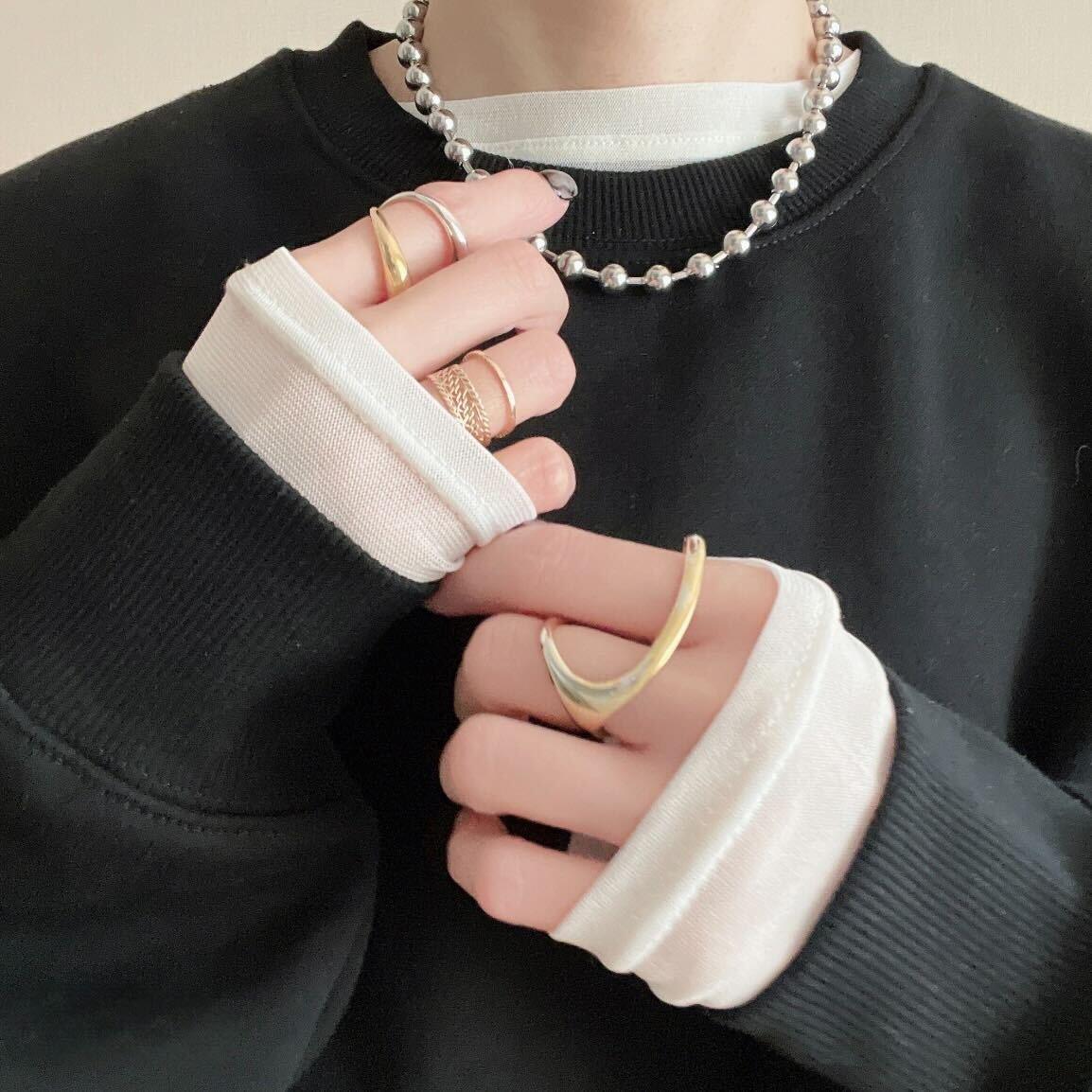 パワーネットシアークルーネック