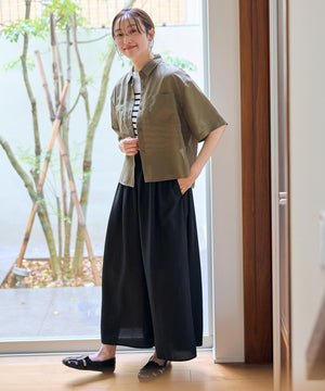 シアーテックリネンシャツ