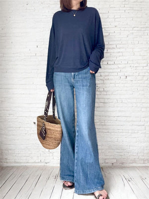 リネンスウェットシャツ