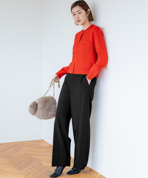 フェイクファー チャーム バッグ