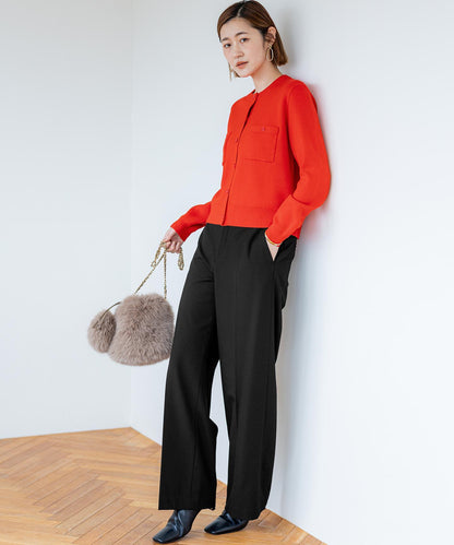 フェイクファー チャーム バッグ