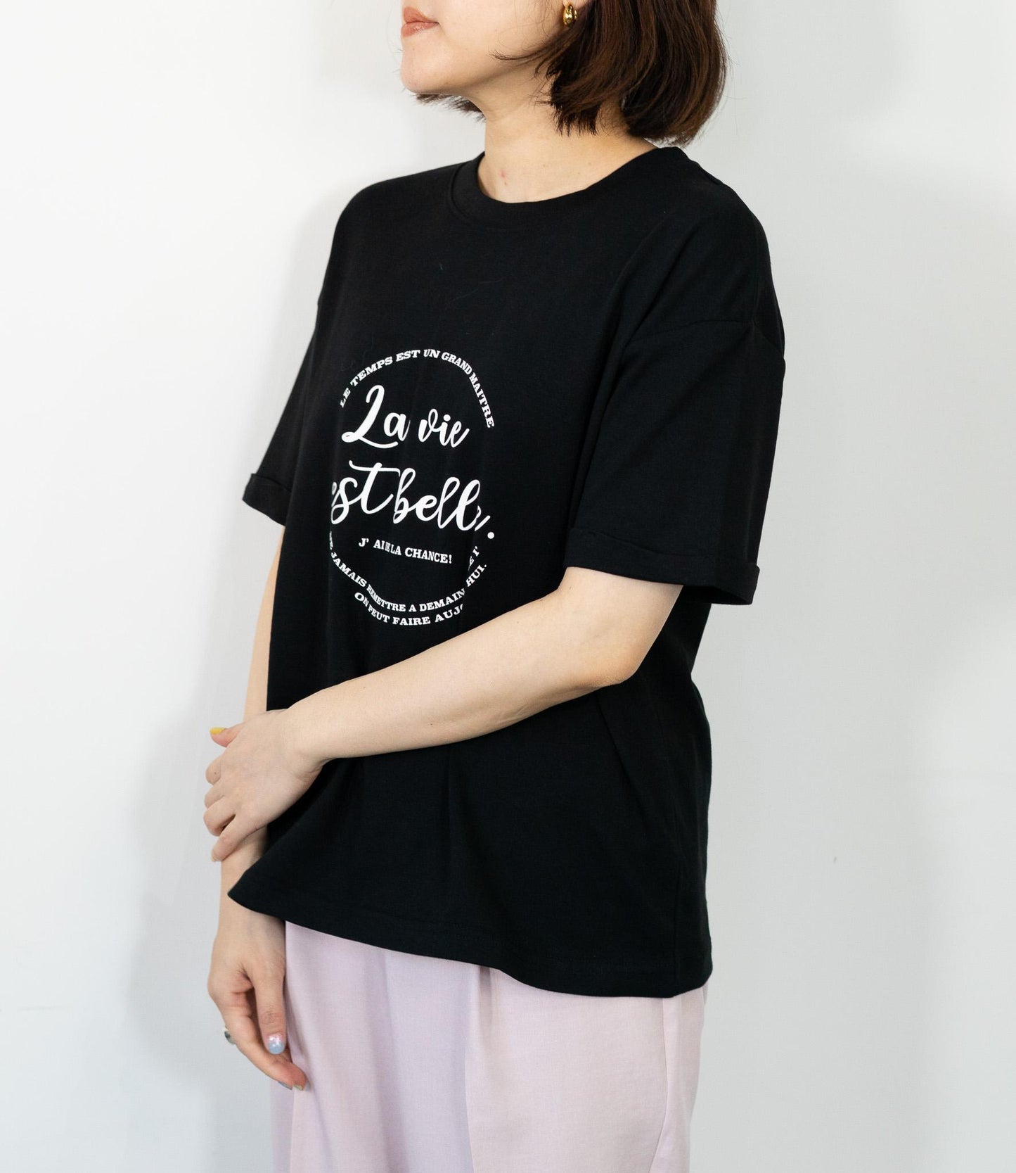 クールタッチLa vie est belleTシャツ