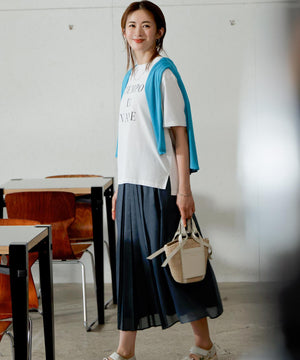 MVSコットン  ロゴTシャツ