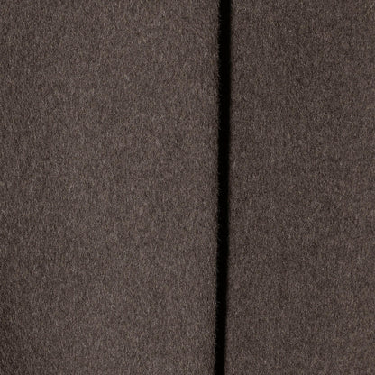 毛ナイロン ノーカラーコート