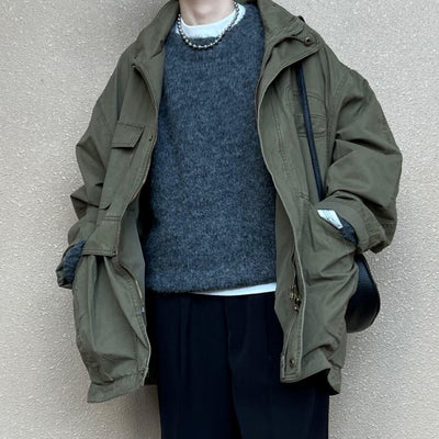 BIGポケットミリタリージャケット