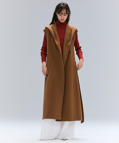 LA MONNAIE / バイカラーウールタートルニット