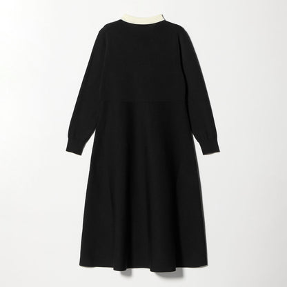 ハイショク エリツキ ニット ワンピース