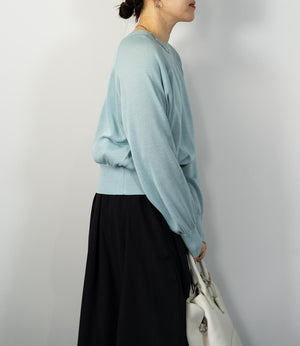 2wayコットンカーディガン