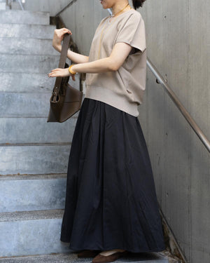 ボックスタックフレアスカート