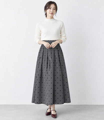 リバーシブルタックスカート