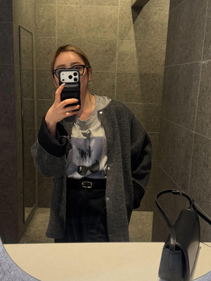 ウォータードロップ ロングネックレス