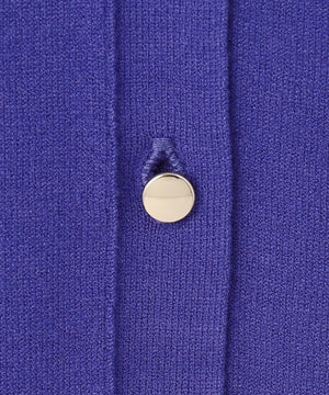 ヴィスコースストレッチ Vネック ニットカーディガン