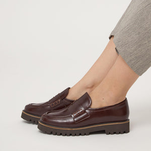 チャンキー ローファー / シューズ 撥水