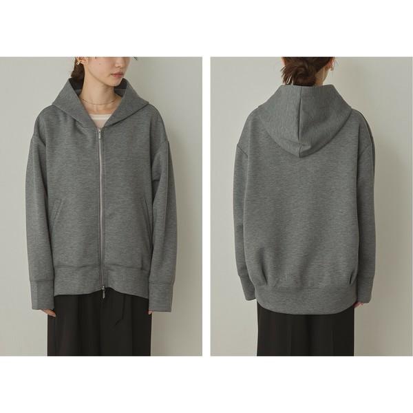 ダブルジップダンボールフーディ