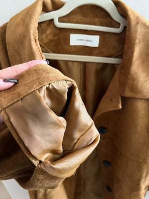 スエードライクオーバージャケット