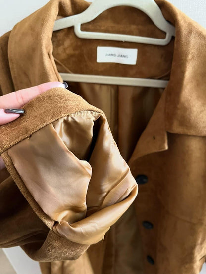 スエードライクオーバージャケット