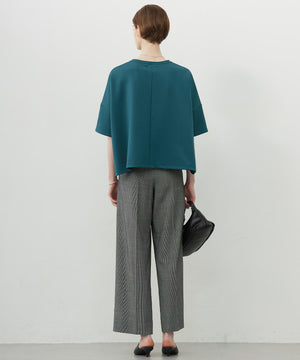 ウール2WAYストレッチ ワイドパンツ