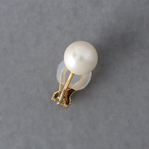 8MM イミテーションパール イヤリング