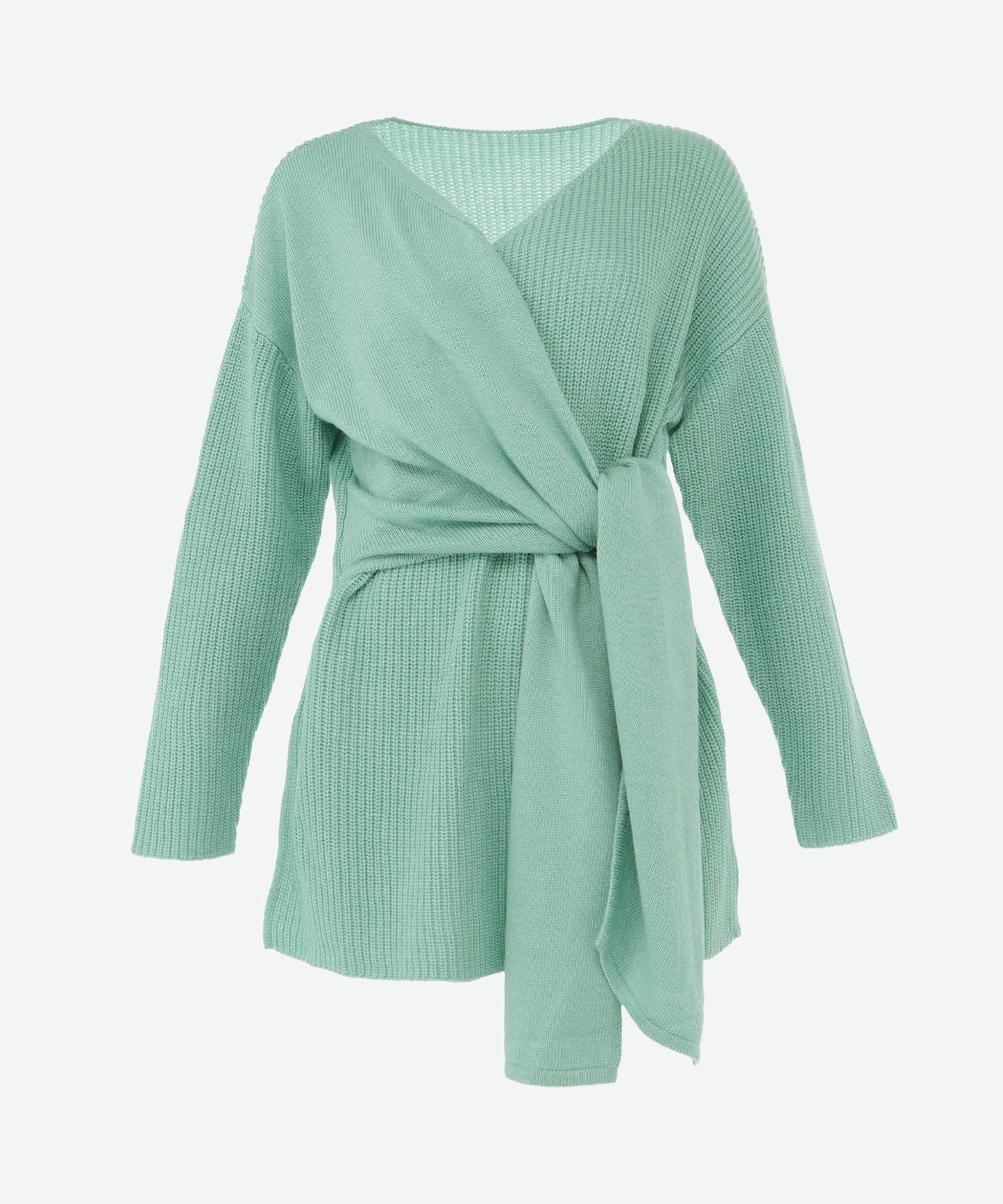 カシュクールニット