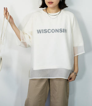 レイヤードロゴトップス